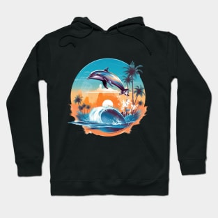 I Love Dolphins Hoodie